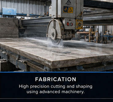 Stone fabrication workshop