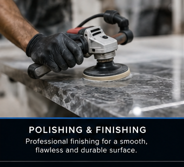 Stone polishing and finishing