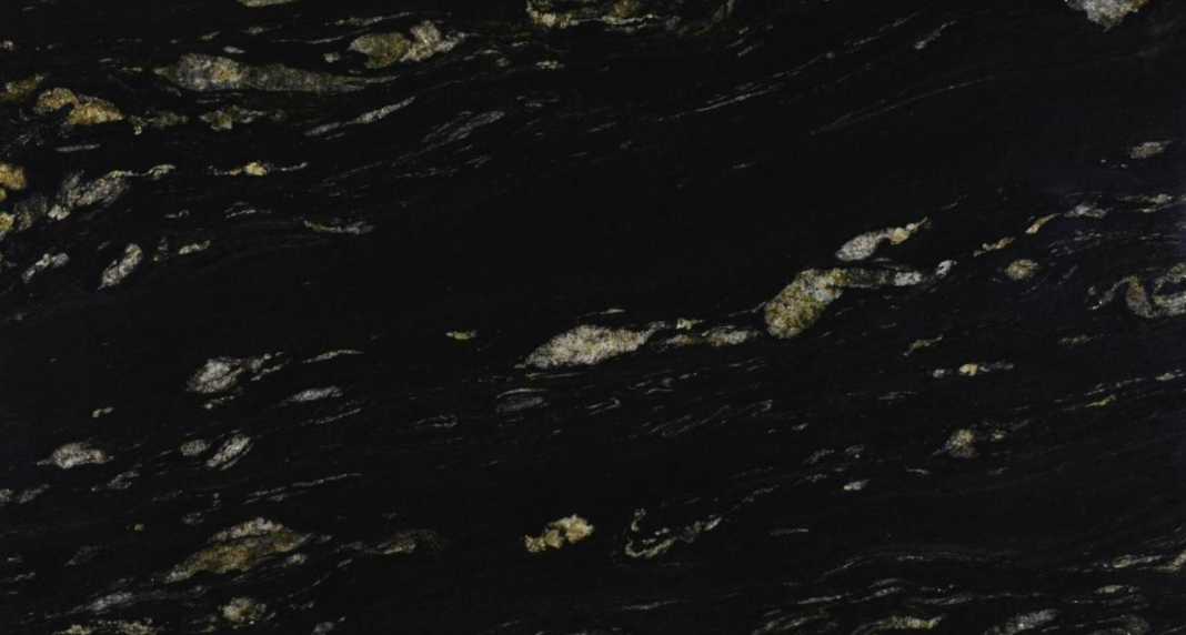 Natural Granite - Black Cosmic stone slab